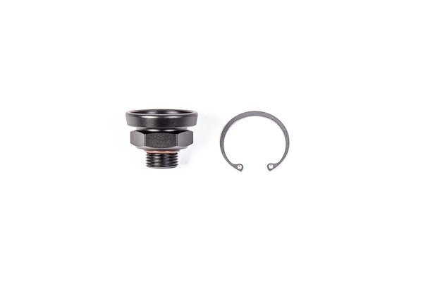 Fuel Pulse Damper Adapter, -8 AN ORB, 27 mm Bore