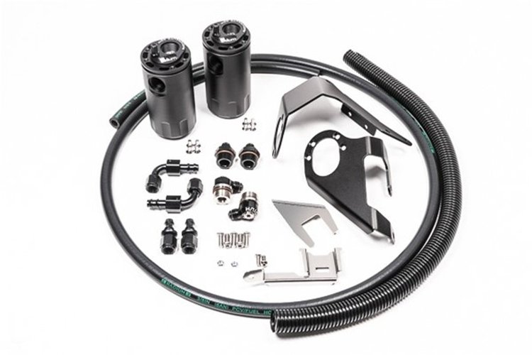 Dual Catch Can Kit, Nissan 370Z, Fluid Lock