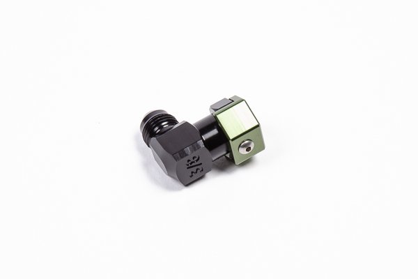 3/8 in. SAE Female To -6 AN Male, Low Profile Elbow