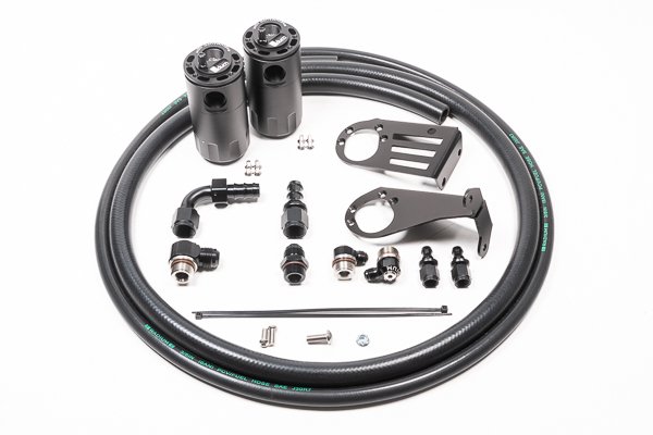Dual Catch Can Kit, Nissan S15 Silvia/200Sx, Fluid Lock