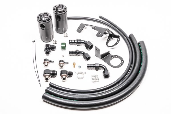 Dual Catch Can Kit, MK5 Supra, Fluid Lock