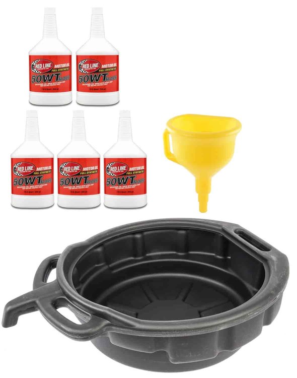 15W50 Synthetic Racing Oil Kit