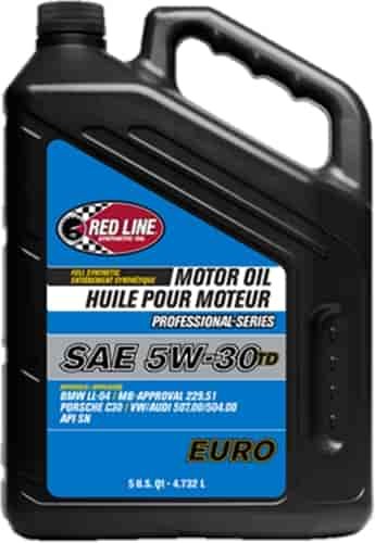 Professional Series Full Synthetic EURO Motor Oil 5W-30