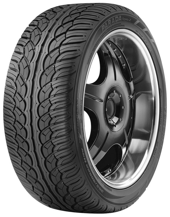 110100212 PARADA Spec-X Tire, 315/35R24 [Blackwall Sidewall]