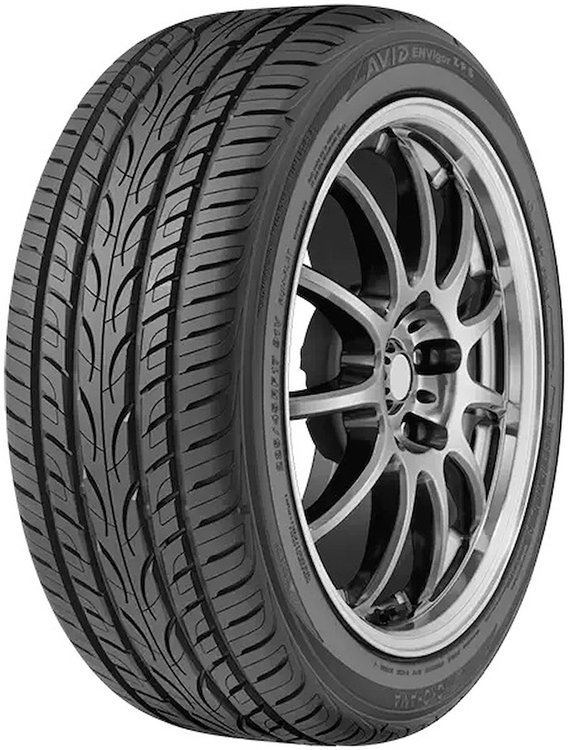 110132191 AVID ENVigor ZPS Tire, 205/45RF17 [Blackwall Sidewall]