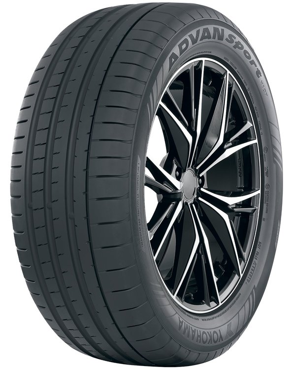 110133833 ADVAN Sport V107 Tire, HL275/35R23 [Blackwall Sidewall]