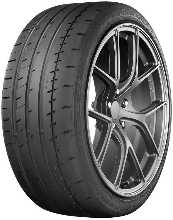 110160154 ADVAN Apex V601 Tire, 265/30R20 [Blackwall Sidewall]