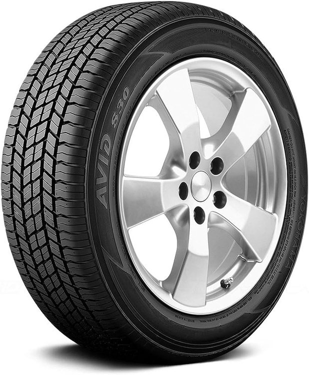 110193238 AVID S30D Tire, P205/55R16 [Blackwall Sidewall]