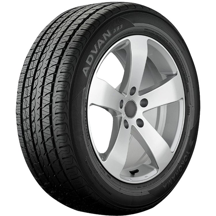 110193340 ADVAN A83B Tire, P225/55R17 [Blackwall Sidewall]