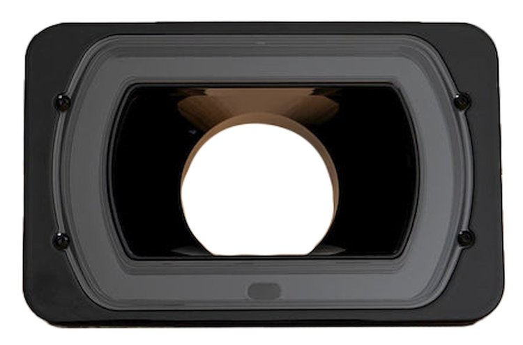 BLT-AIR-46-B Billet Air Intake, 4 in. x 6 in. [Black]