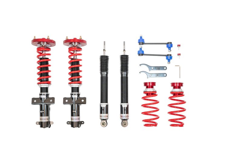 PED-162052 Extreme XA Coilover Kit, Ford Mustang S197, Plus