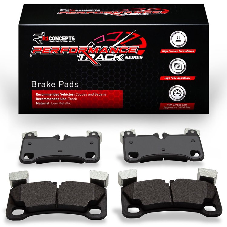Track/Street Brake Pads, 2008-2010 Audi/Porsche/Volkswagen, Position: Rear