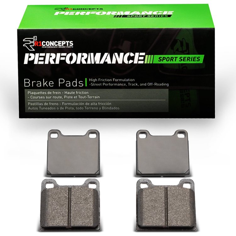 Performance Sport Brake Pads, 1961-2004 Fits Multiple Makes/Models, Position: Rear & Front