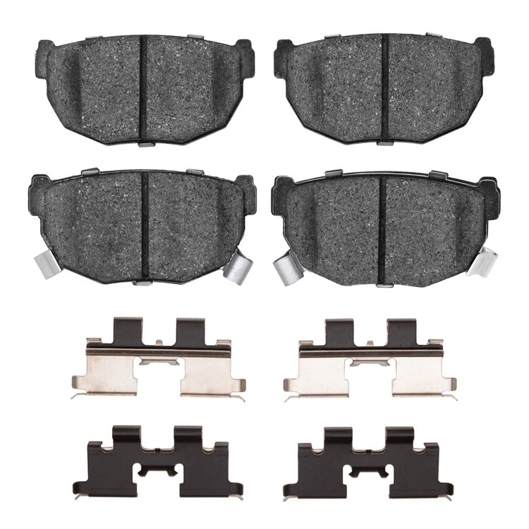 Performance Sport Brake Pads & Hardware Kit, 1981-1998 Infiniti/Nissan, Position: Rear