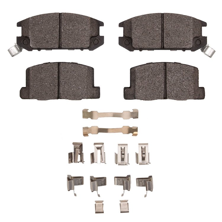 Performance Sport Brake Pads & Hardware Kit, 1985-1989 Lexus/Toyota/Scion, Position: Rear