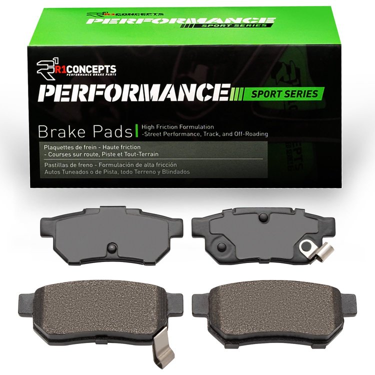 Performance Sport Brake Pads, 1985-2014 Acura/Honda, Position: Rear