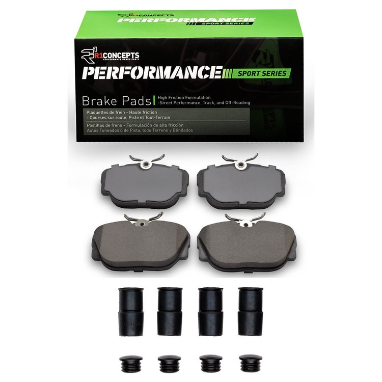 Performance Sport Brake Pads & Hardware Kit, 1984-1991 BMW, Position: Front