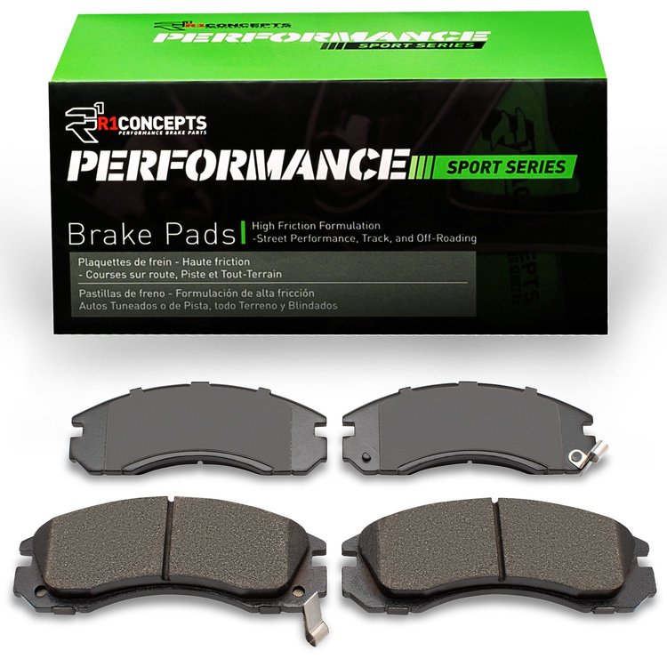 Performance Sport Brake Pads, Fits Select Fits Multiple Makes/Models, Position: Front
