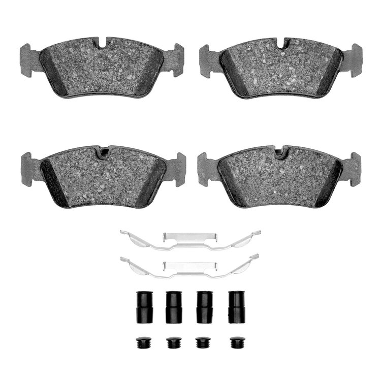 Performance Sport Brake Pads & Hardware Kit, 1992-2008 BMW, Position: Front