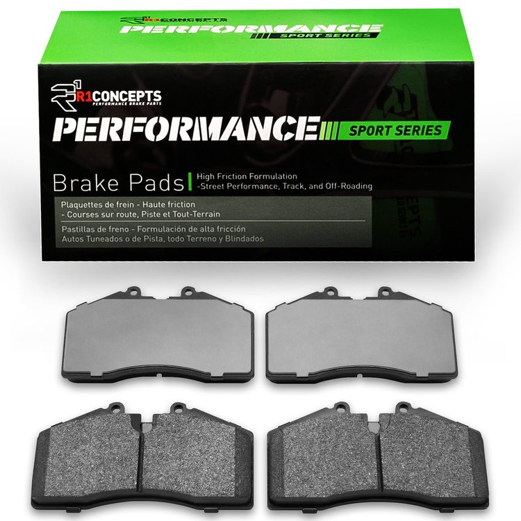Performance Sport Brake Pads, 1986-1998 Audi/Porsche/Volkswagen, Position: Front & Rear