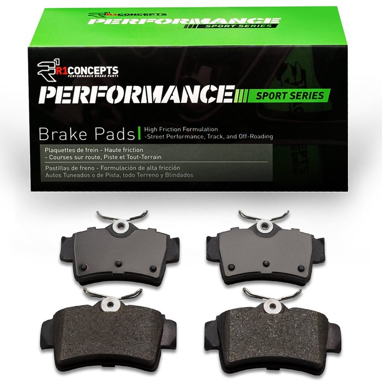 Performance Sport Brake Pads, 1994-2004 Ford/Lincoln/Mercury/Mazda, Position: Rear