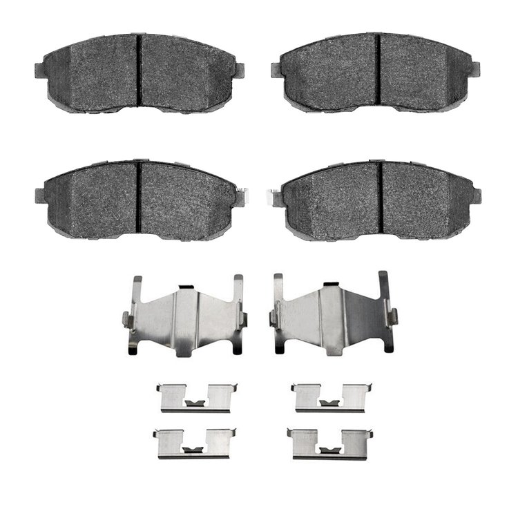 Performance Sport Brake Pads & Hardware Kit, 1989-2006 Infiniti/Nissan, Position: Front