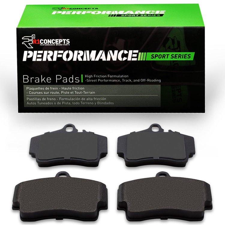 Performance Sport Brake Pads, 1997-2012 Audi/Porsche/Volkswagen, Position: Rear