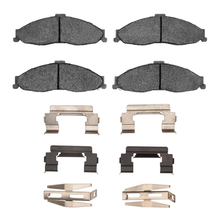 Performance Sport Brake Pads & Hardware Kit, 1998-2002 GM, Position: Front