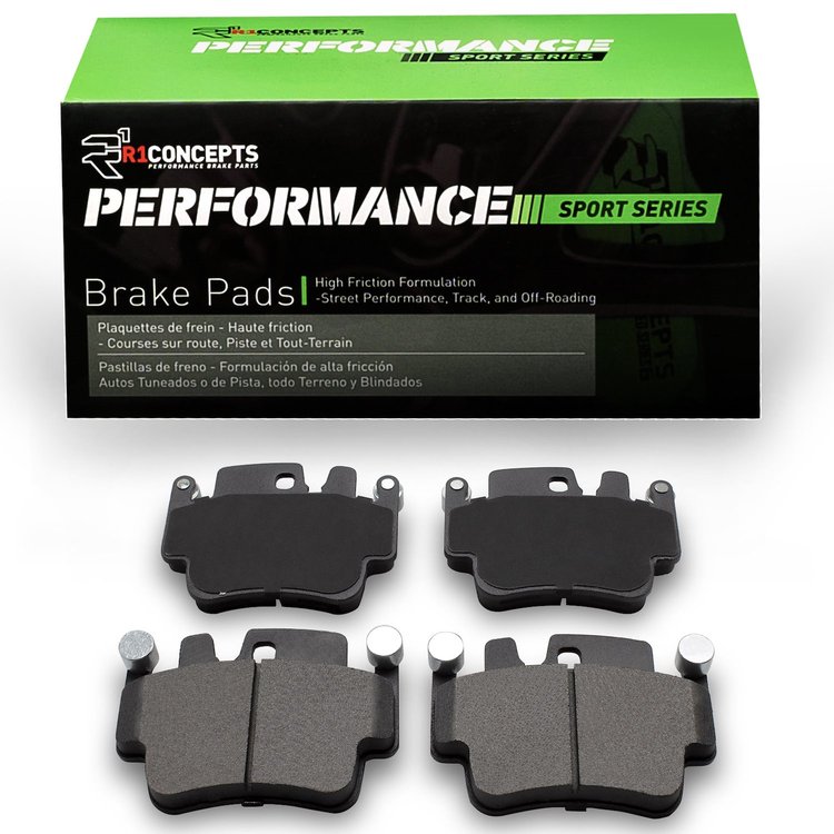 Performance Sport Brake Pads, 1998-2007 Audi/Porsche/Volkswagen, Position: Front & Rear