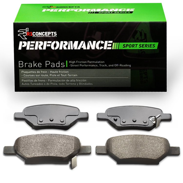 Performance Sport Brake Pads, 2004-2012 GM, Position: Rear