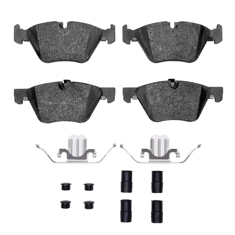 Performance Sport Brake Pads & Hardware Kit, 2006-2016 BMW, Position: Front