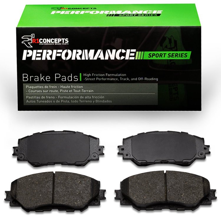 Performance Sport Brake Pads, 2006-2019 Fits Multiple Makes/Models, Position: Front