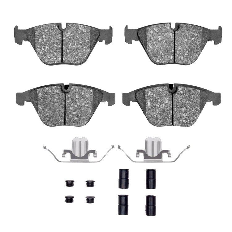 Performance Sport Brake Pads & Hardware Kit, 2007-2015 BMW, Position: Front