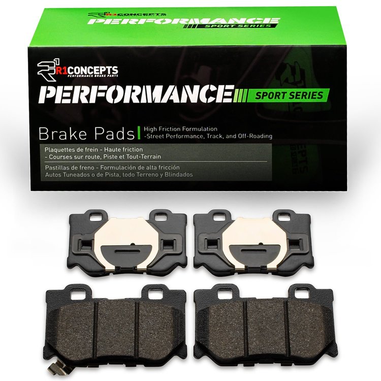 Performance Sport Brake Pads, Fits Select Infiniti/Nissan, Position: Rear