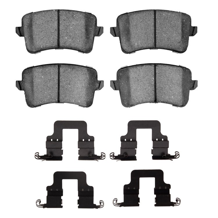 Performance Sport Brake Pads & Hardware Kit, 2008-2017 Audi/Porsche/Volkswagen, Position: Rear