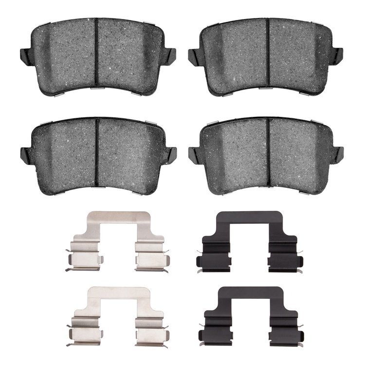 Performance Sport Brake Pads & Hardware Kit, 2008-2017 Audi/Porsche/Volkswagen, Position: Rear