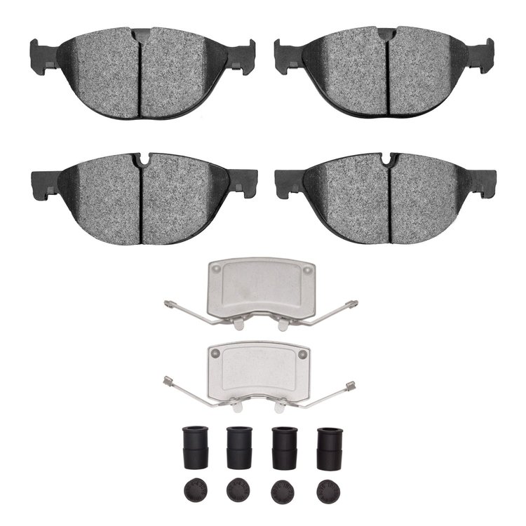 Performance Sport Brake Pads & Hardware Kit, Fits Select Jaguar, Position: Front