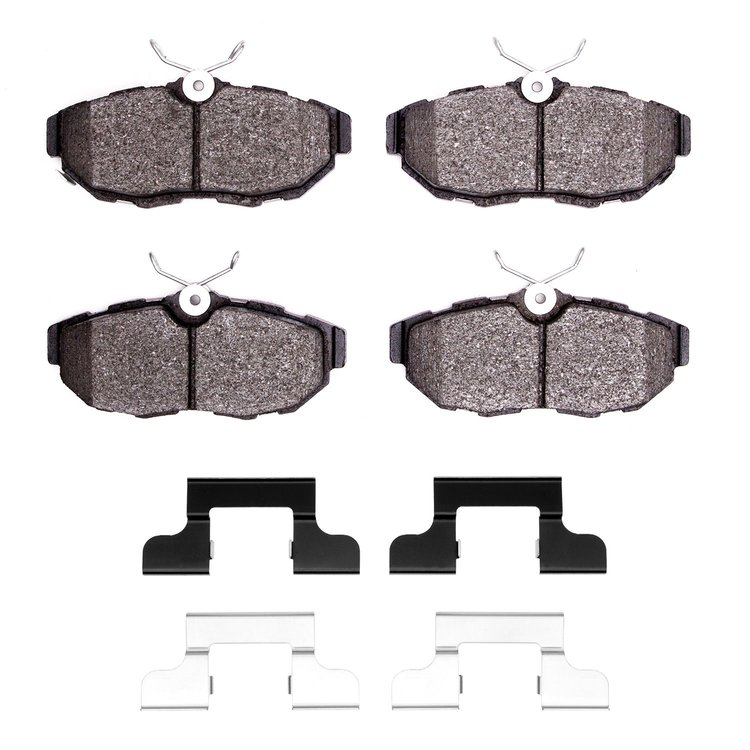 Performance Sport Brake Pads & Hardware Kit, 2005-2014 Ford/Lincoln/Mercury/Mazda, Position: Rear