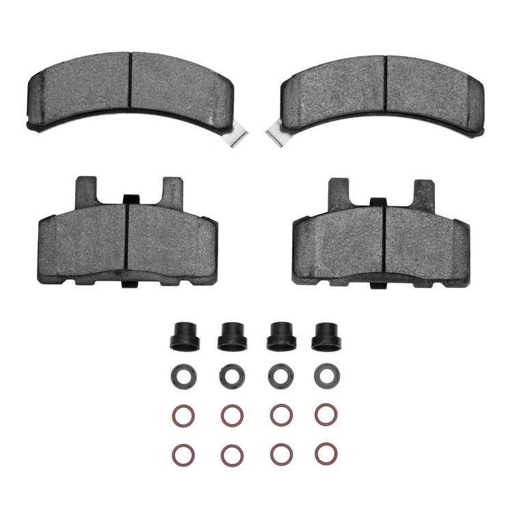 Super-Duty Brake Pads & Hardware Kit, 1988-2002 Fits Multiple Makes/Models, Position: Front