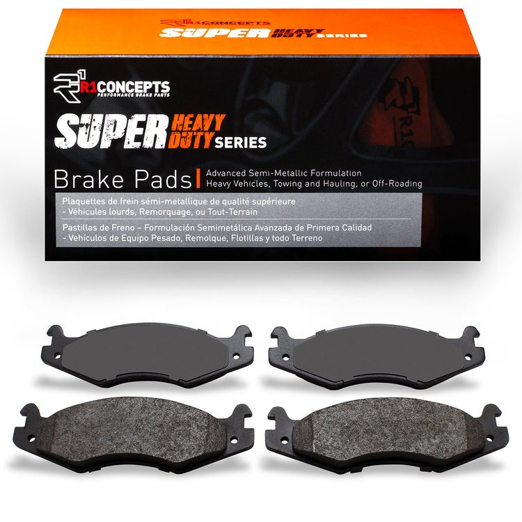 Super-Duty Brake Pads, 1992-2006 GM, Position: Rear & Front