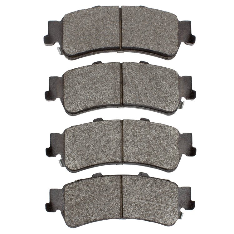 Super-Duty Brake Pads, 1999-2011 GM, Position: Rear