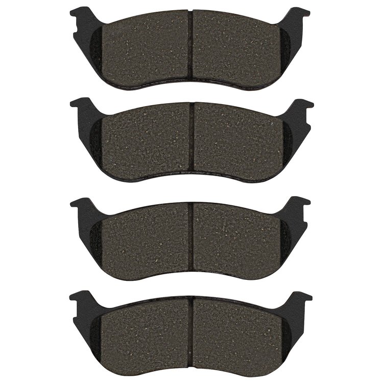 Super-Duty Brake Pads, 2002-2005 Ford/Lincoln/Mercury/Mazda, Position: Rear