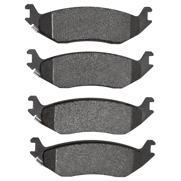 Super-Duty Brake Pads, Fits Select Mopar, Position: Rear