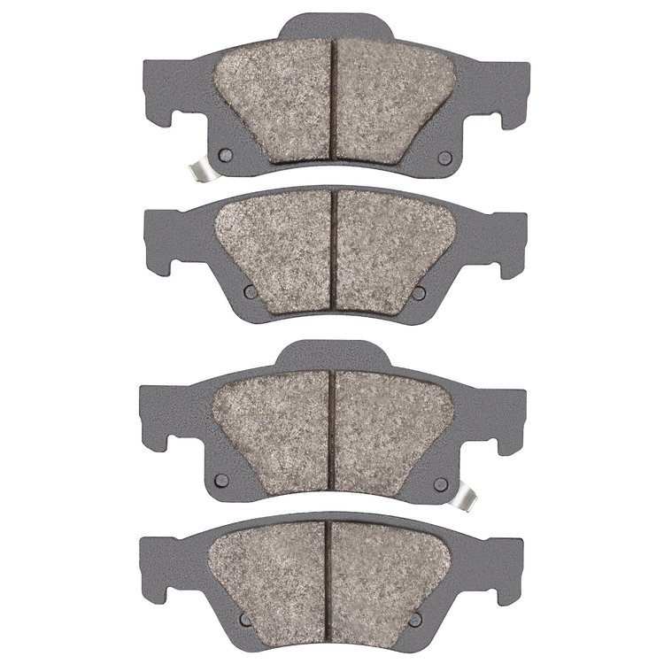Super-Duty Brake Pads, Fits Select Mopar, Position: Rear