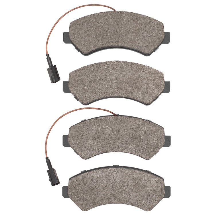 Super-Duty Brake Pads, Fits Select Mopar, Position: Front
