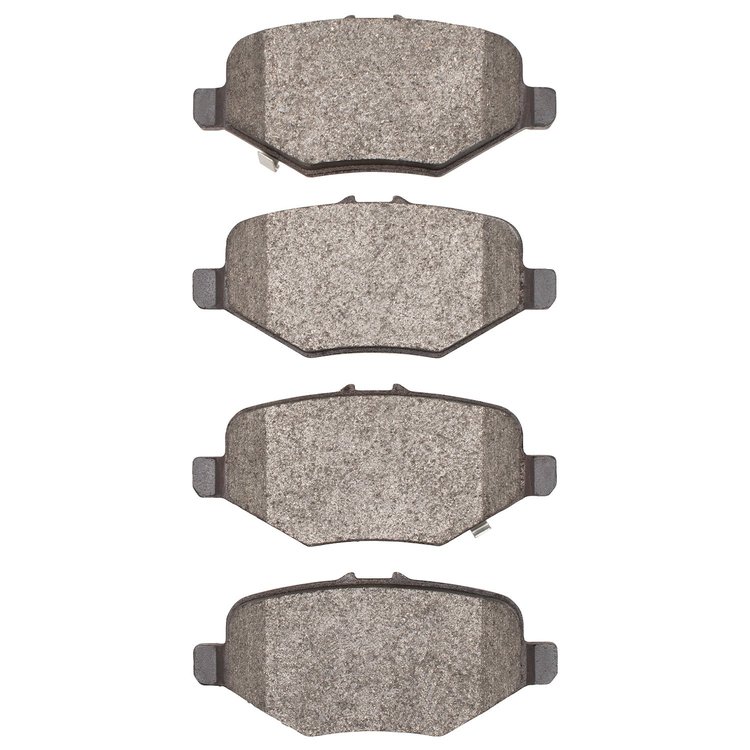 Super-Duty Brake Pads, 2013-2019 Ford/Lincoln/Mercury/Mazda, Position: Rear