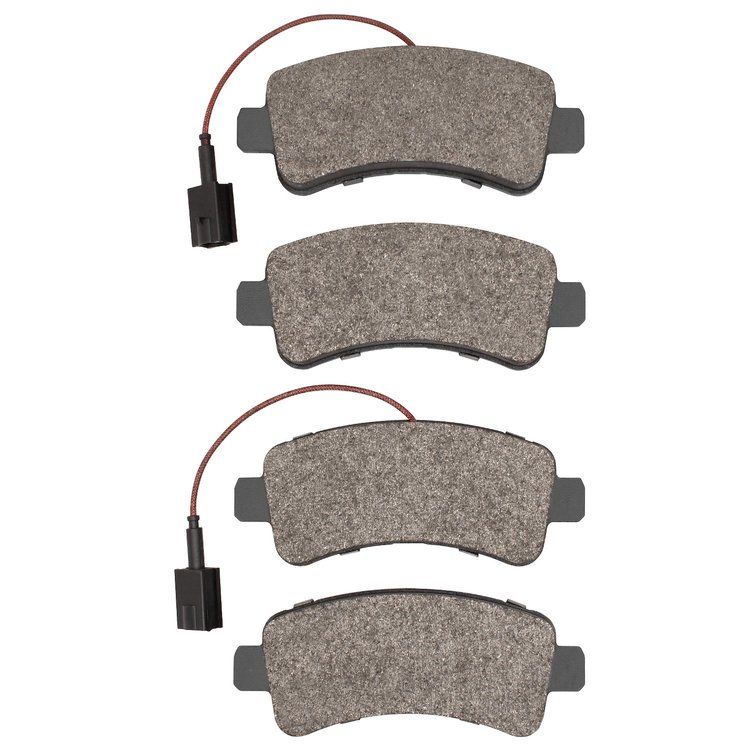 Super-Duty Brake Pads, 2014-2021 Mopar, Position: Rear