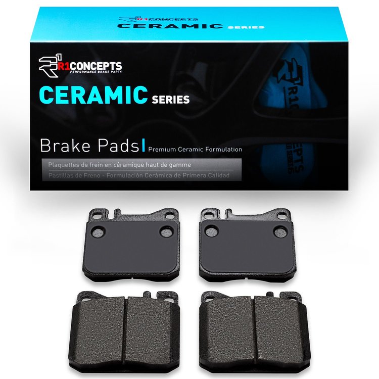 Ceramic Brake Pads, 1979-1991 Mercedes-Benz, Position: Front