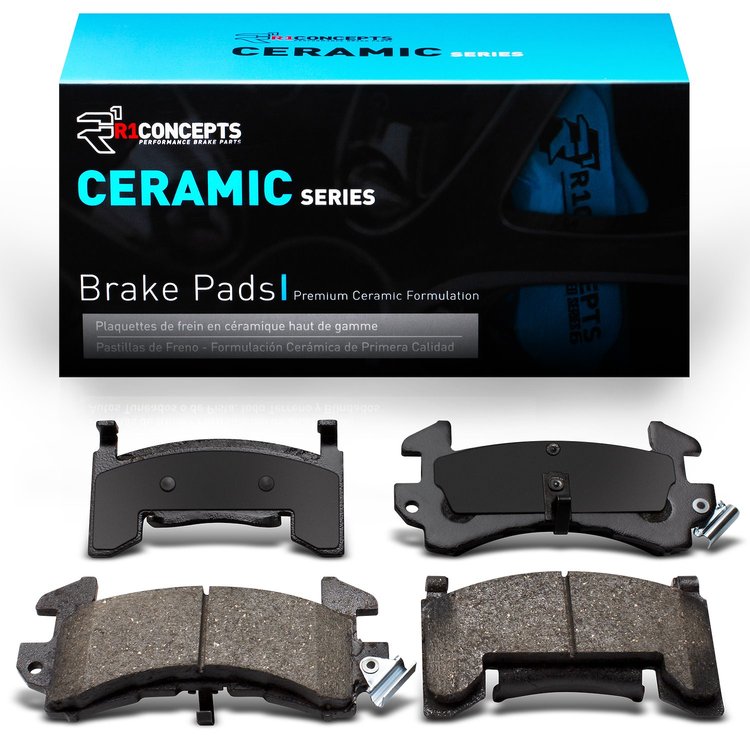 Ceramic Brake Pads, 1978-2003 GM, Position: Front