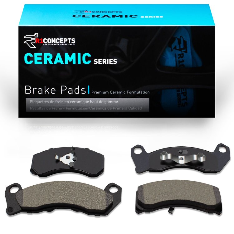 Ceramic Brake Pads, 1981-1994 Ford/Lincoln/Mercury/Mazda, Position: Front